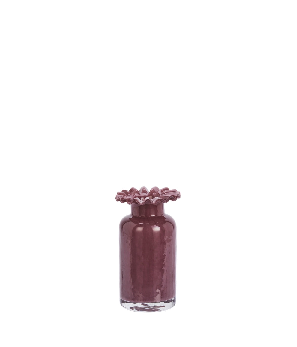 Glass Vase Violet
