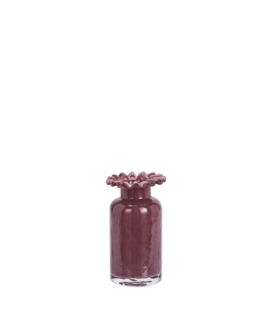 Glass Vase Violet