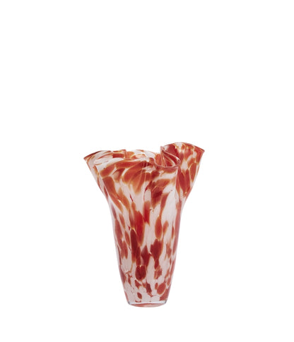 Twister Red Vase