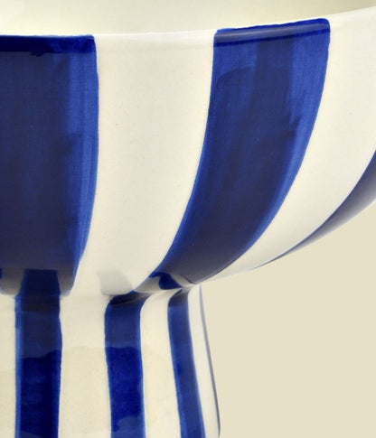 Cuenco Rayas Azul