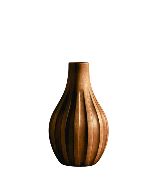 Jarrón Cacao Madera